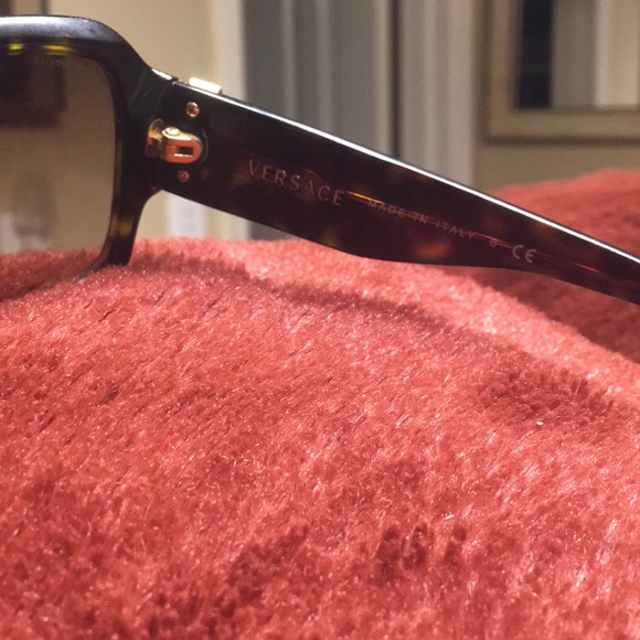 Authentic Versace Sunglasses with gold bows! - Picture 2 of 7